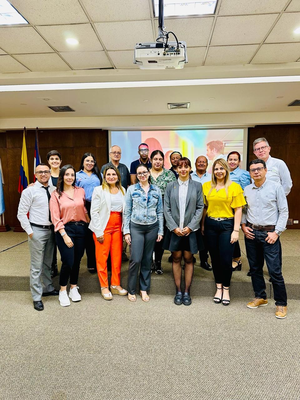 Participantes de un proceso de formación para el empleo